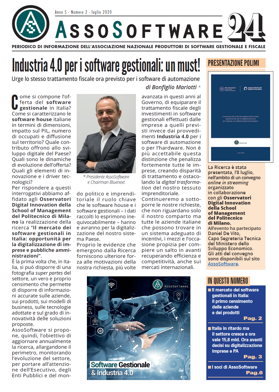 NL luglio prima pagina