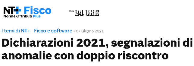 Fisco 7 giugno